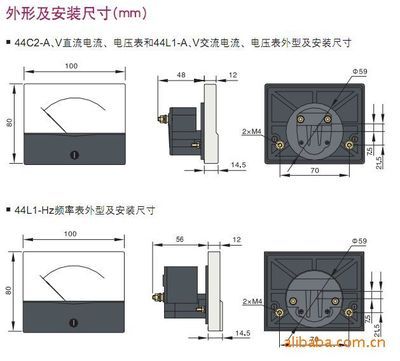 德力西44L1系列固定式直接作用模擬指示電測量儀表深度解析