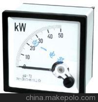 指針儀表89T2/SQ72/CZ72-KW功率表72*72 精準(zhǔn)測量的專業(yè)之選
